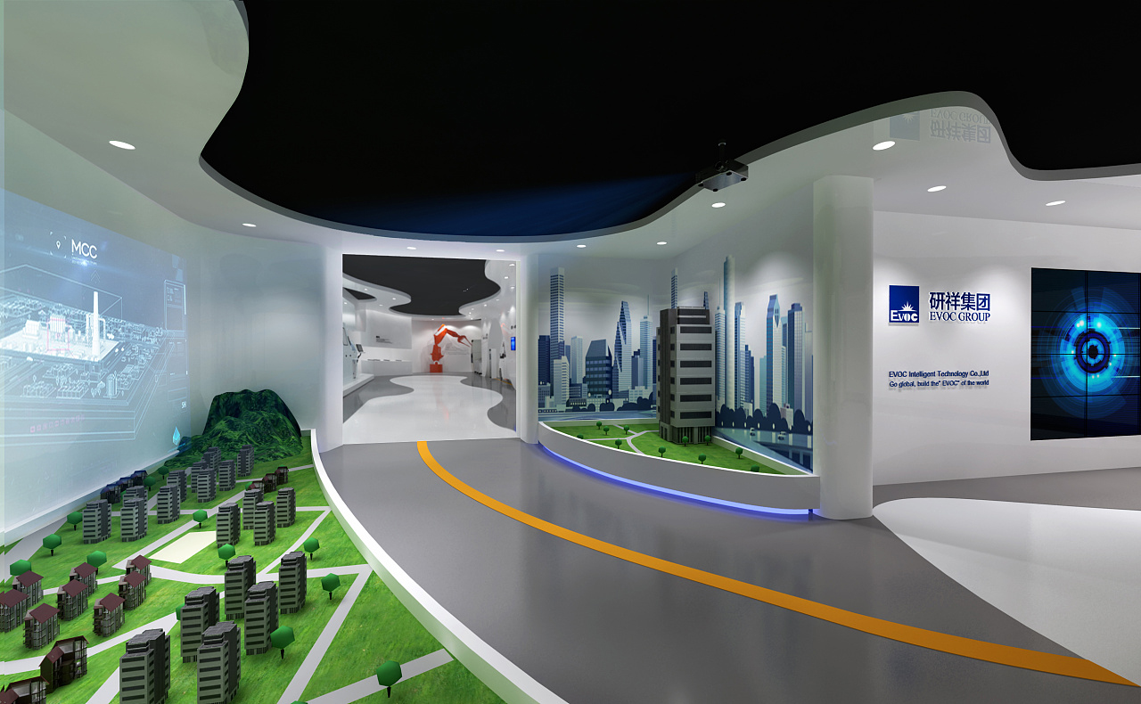 企業(yè)展廳設(shè)計(jì)數(shù)字影院