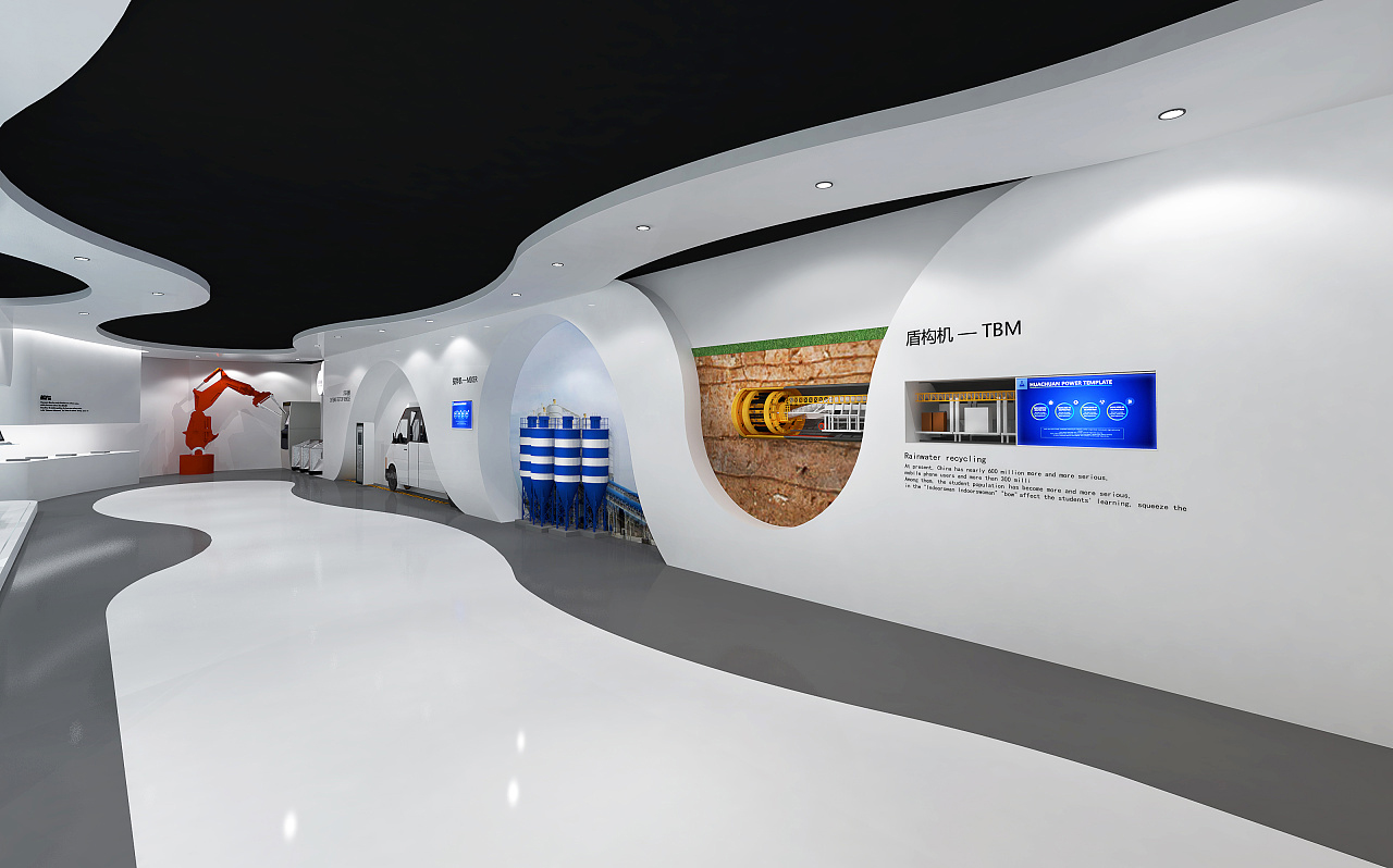 企業(yè)展廳設(shè)計(jì)數(shù)字沙盤