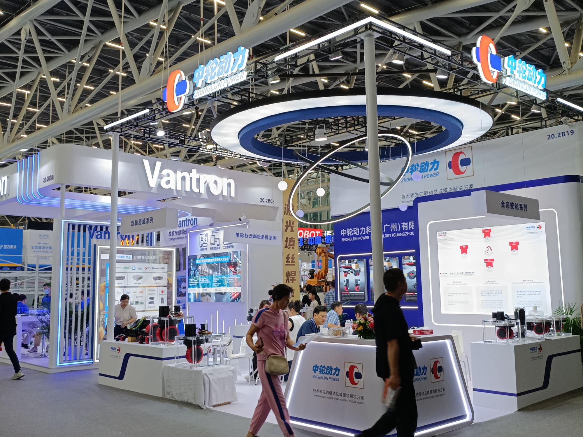 廣州機器人展專屬：貼合機器人行業(yè)的科技風(fēng)搭建