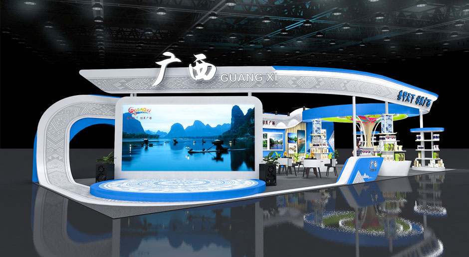 廣交會(huì)特裝搭建，涂料展展覽裝飾展臺(tái)設(shè)計(jì)搭建公司