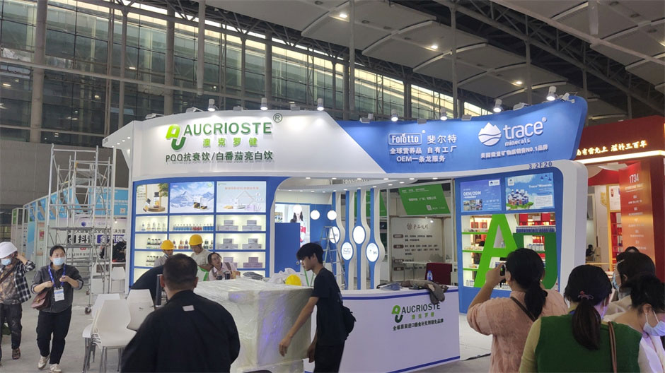 澳克羅健展覽展臺(tái)搭建現(xiàn)場(chǎng)