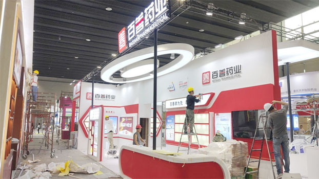 展廳設(shè)計(jì)裝修公司展覽展臺(tái)搭建現(xiàn)場(chǎng)