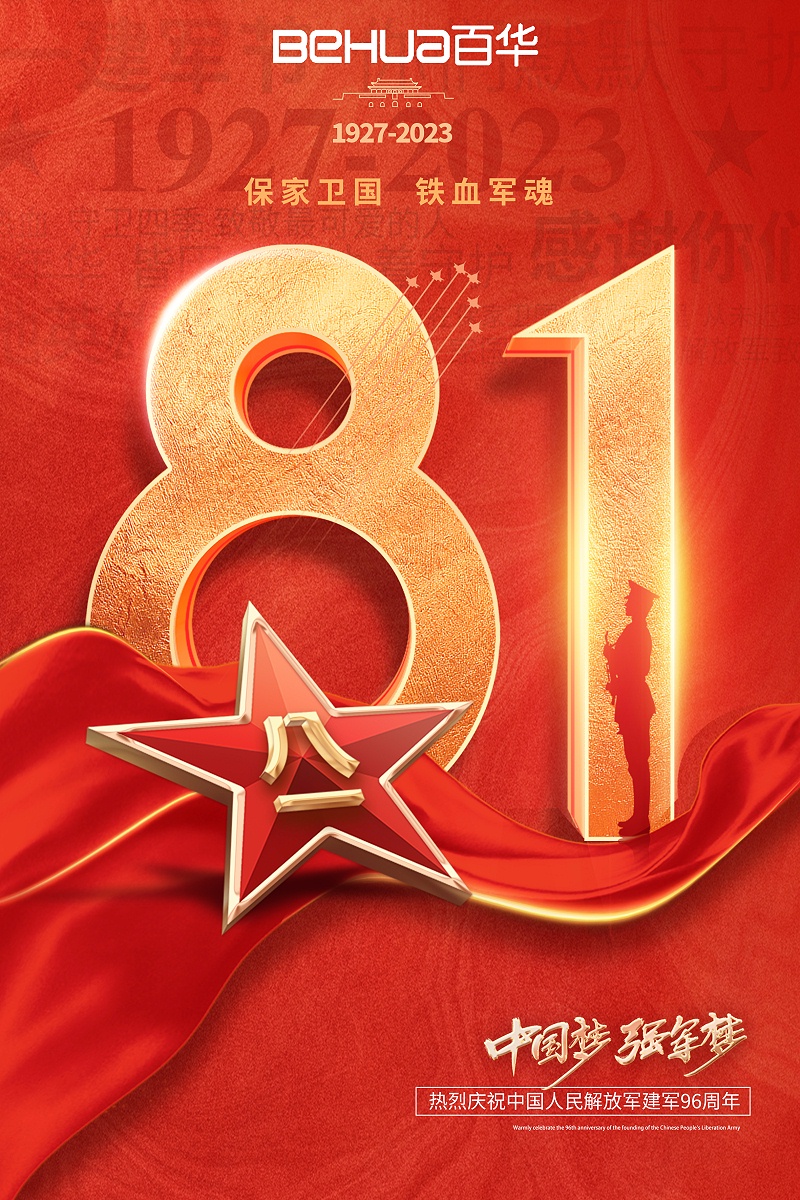 八一建軍節|向軍人致敬！